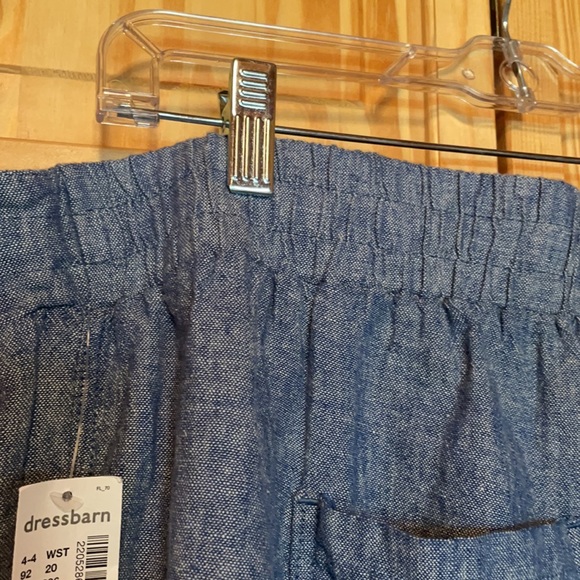 Blue linen pants - Picture 8 of 10